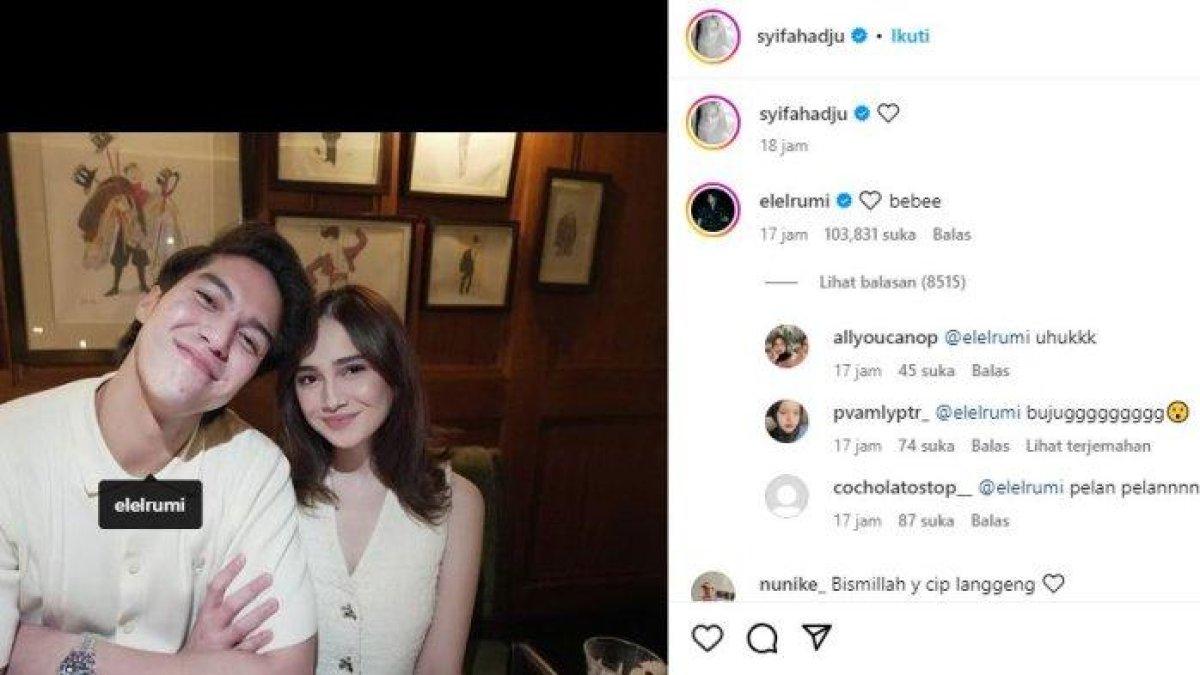 Terungkap panggilan sayang El Rumi untuk Syifa Hadju
