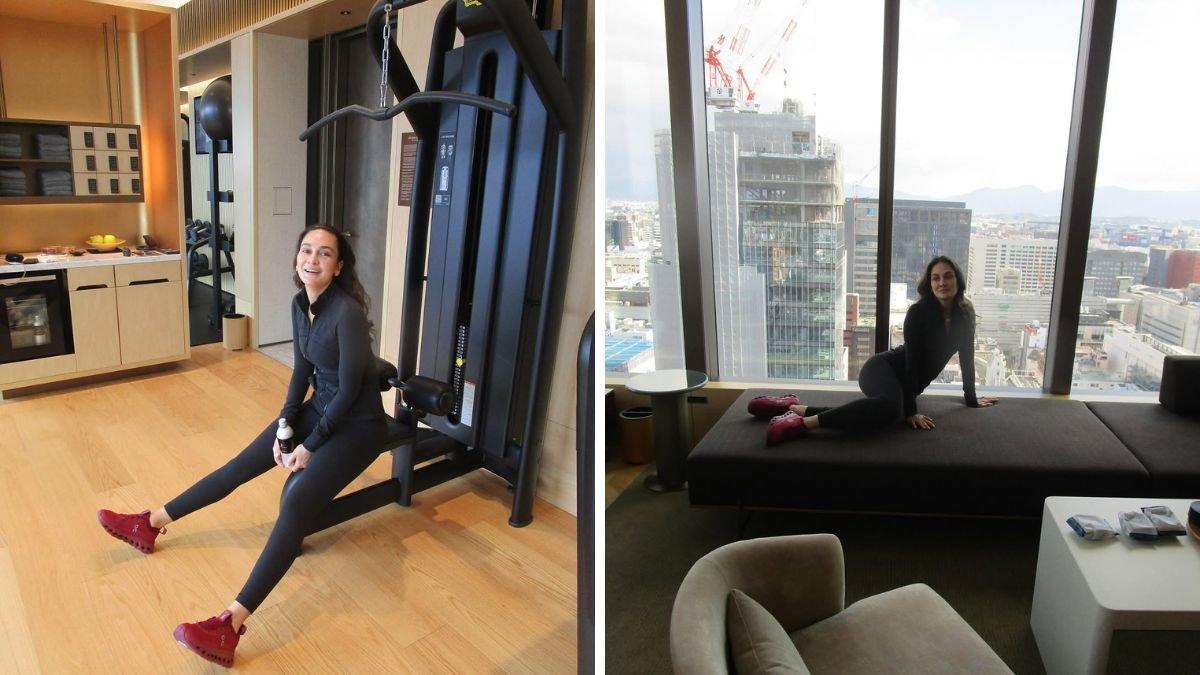 Tetap olahraga meski liburan