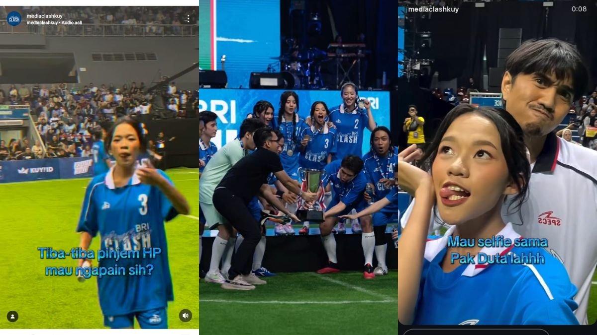 Tim El memenangkan pertandingan ini