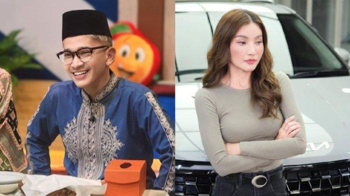TUTUPI TELINGA THALIA - Tindakan Sarwendah Saat Ditanya Soal Ruben Onsu Mualaf, Tutupi Telinga Thalia Onsu Adik Betrand Peto.