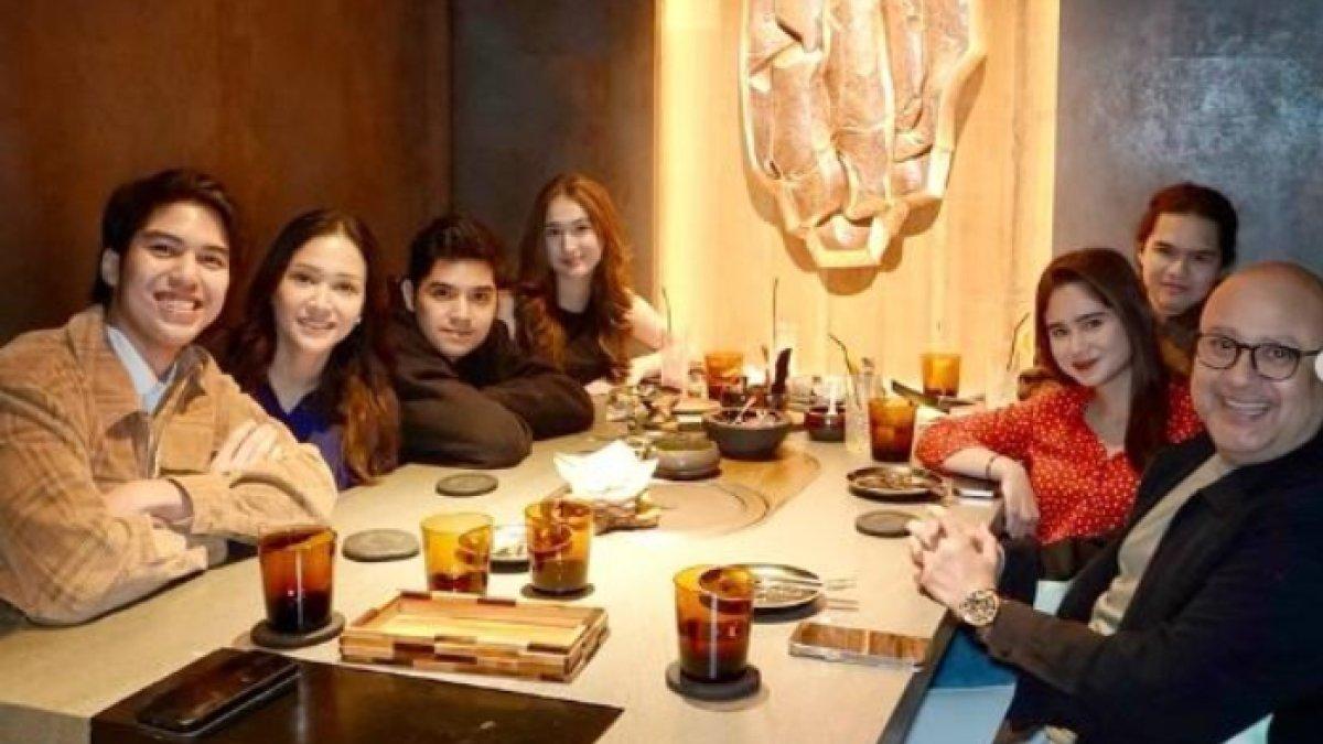 Tissa Biani kumpul bareng keluarga Maia Estianty