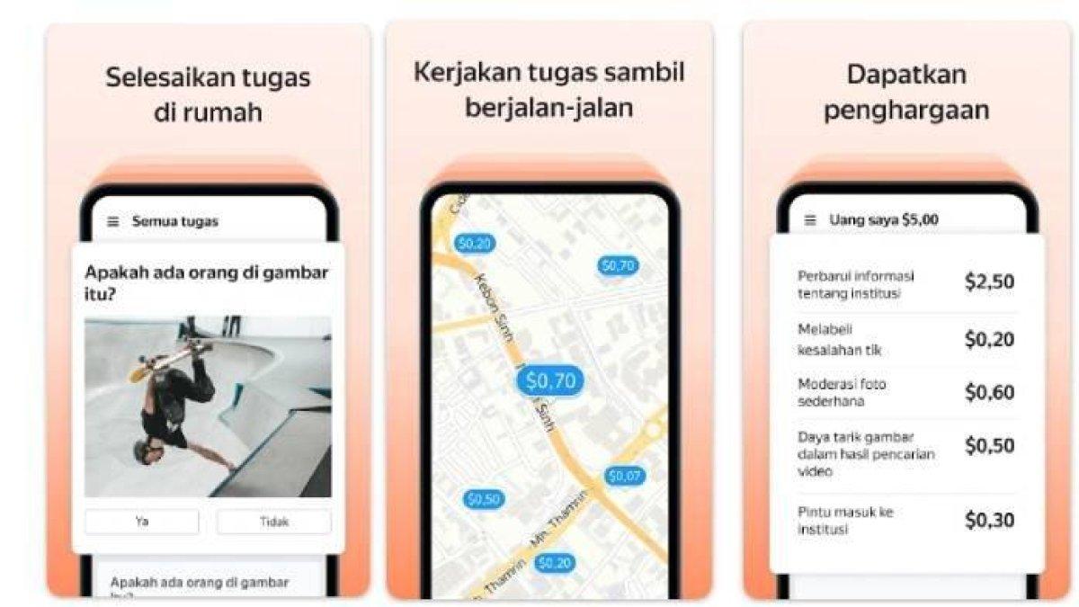Toloka adalah aplikasi buatan perusahaan Yandex asal Rusia.