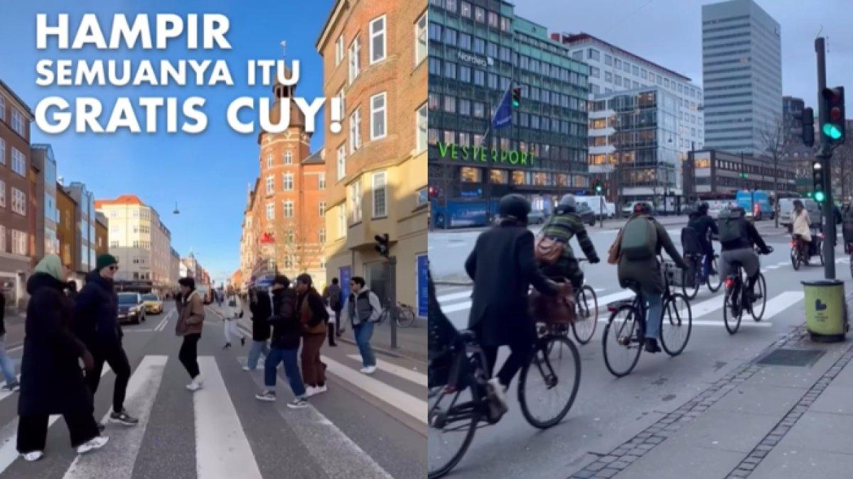 Transportasi dan pendidikan warga Denmark gratis