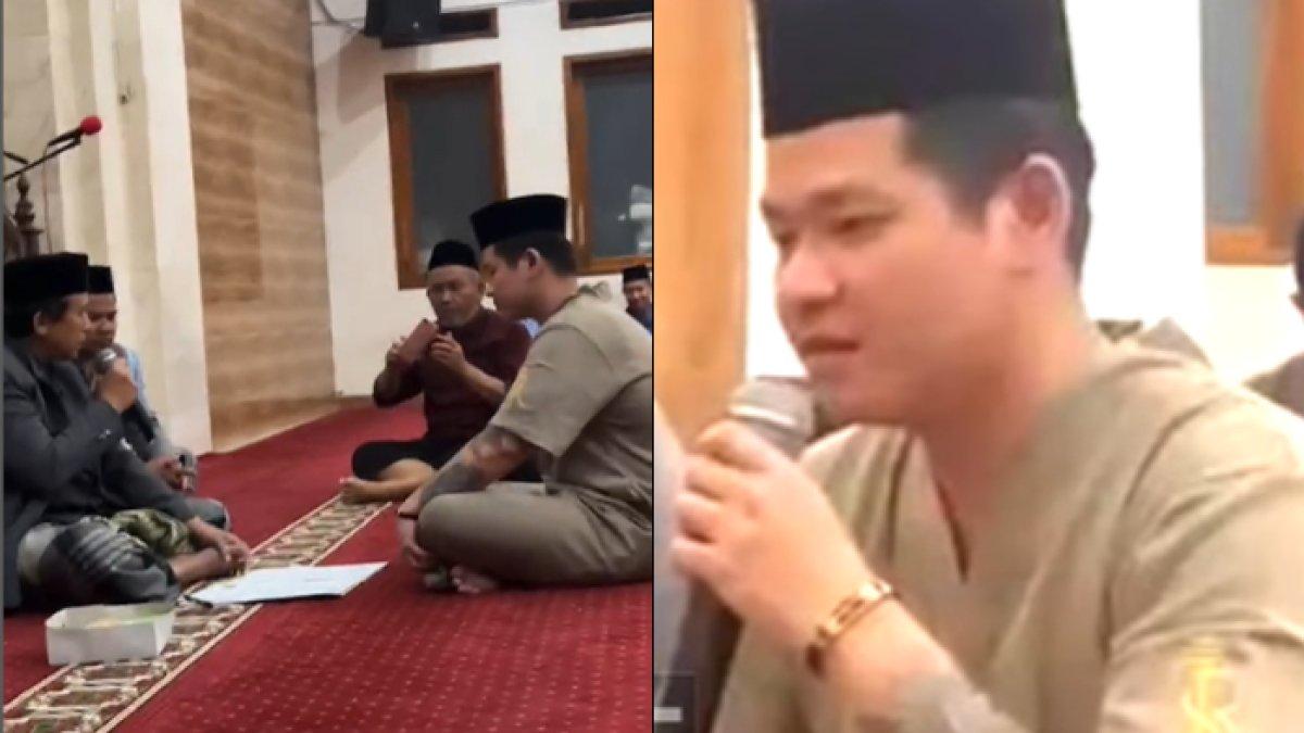 Tri Mulyo menjadi mualaf sehari sebelum akad nikah