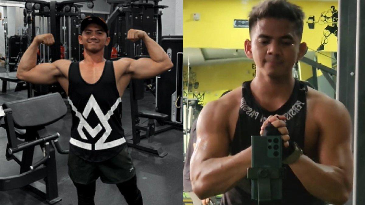 Tubuh Rizki DA dan Ridho DA tampak lebih besar, kekar, dan berotot.