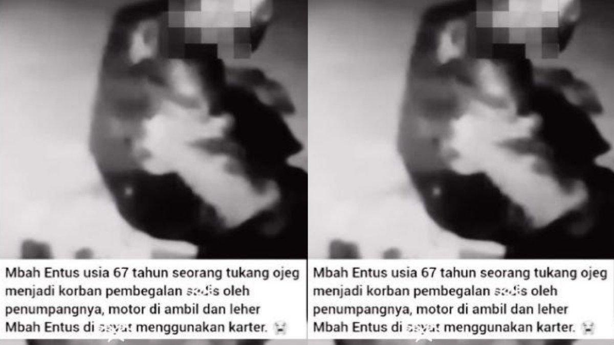 Tukang ojek di Banten dibegal penumpang