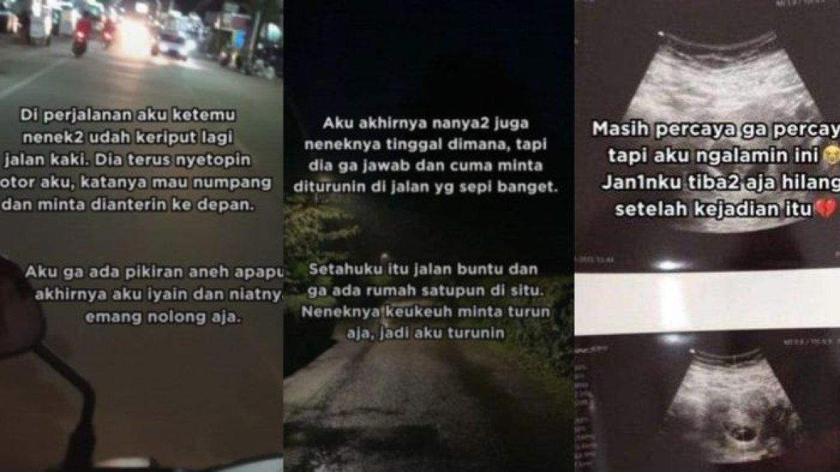 USG ibu hamil yang janinnya hilang