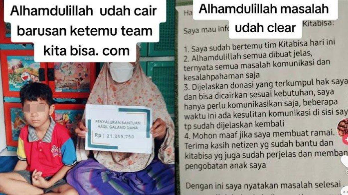 Uang donasi ibu penjual nasi bungkus di Bogor yang anaknya sakit akhirnya sudah dicarikan.