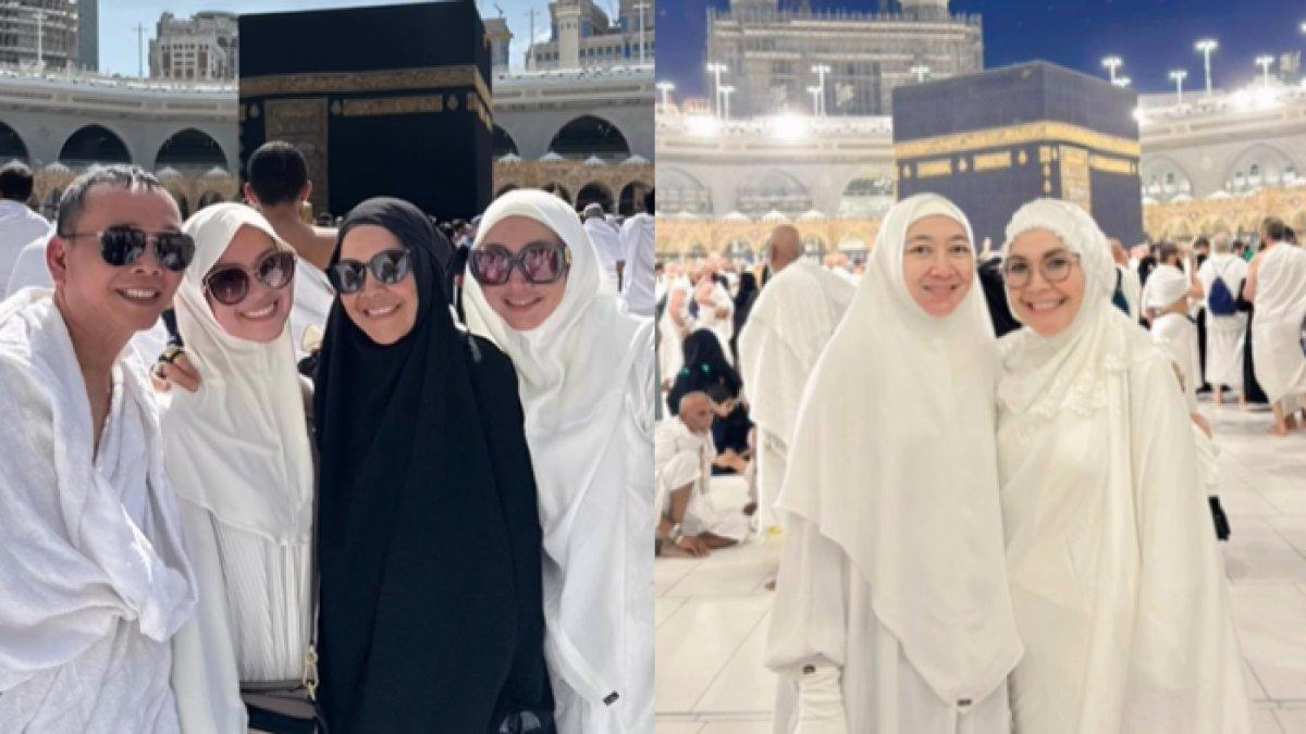 Umi Kalsum dan Rakaya umroh bareng