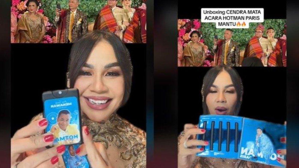 Unboxing cendera mata pernikahan anak Hotman Paris, Melaney Richardo justru dibuat heran