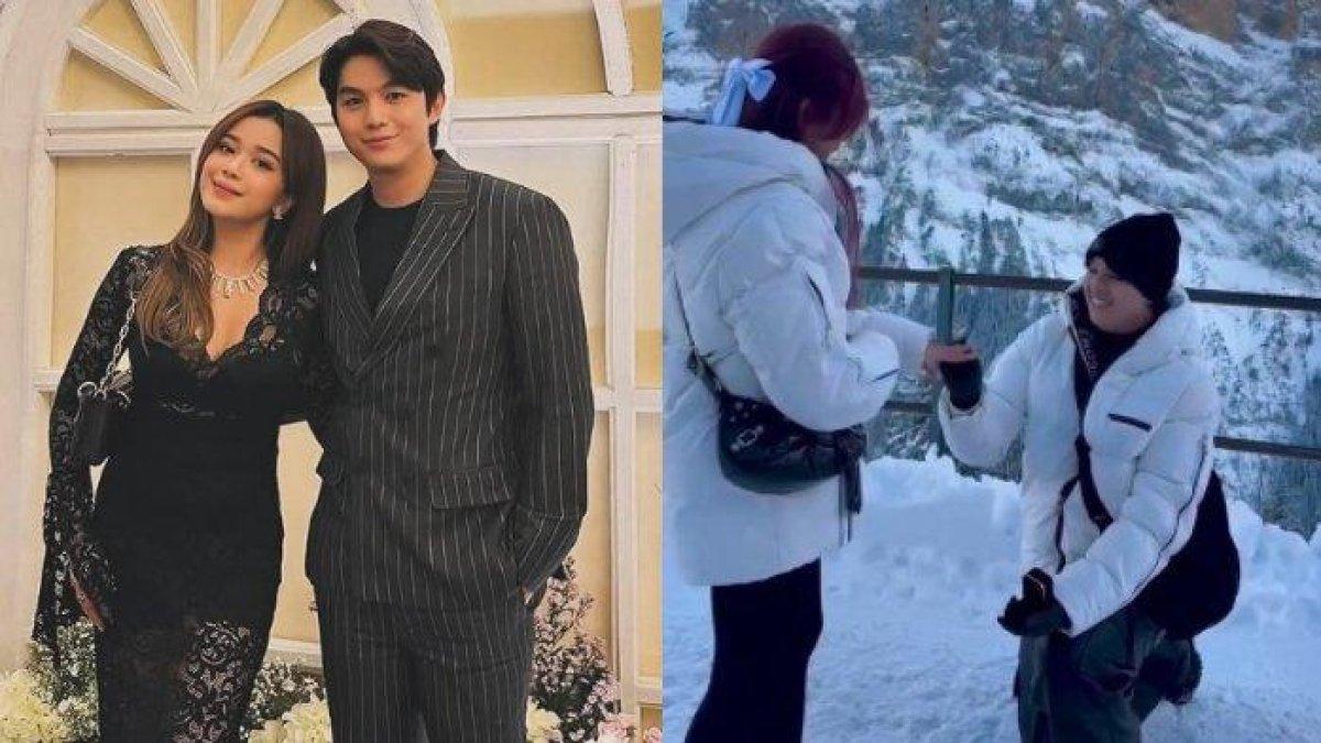 Ungkapan bahagia Brisia Jodie usai dilamar Jonathan Alden yang telah dipacarinya selama delapan bulan, bersyukur dapat yang seiman.