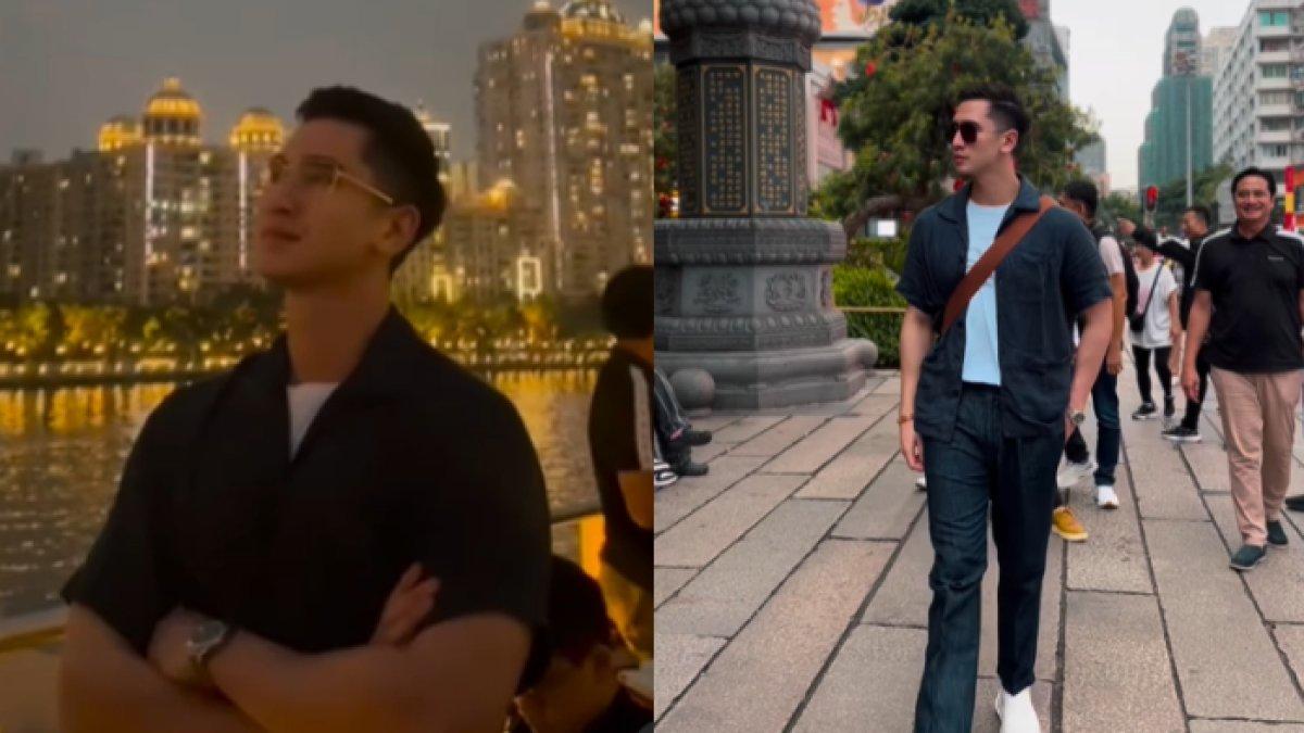 Penampilan baru Verrell Bramasta 