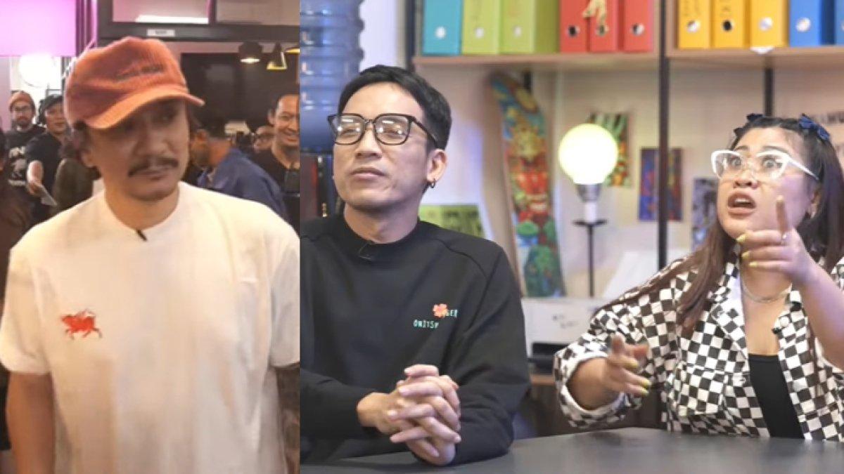 Vincent Rompies muncul perdana ke publik setelah kasus bully yang menjerat putranya