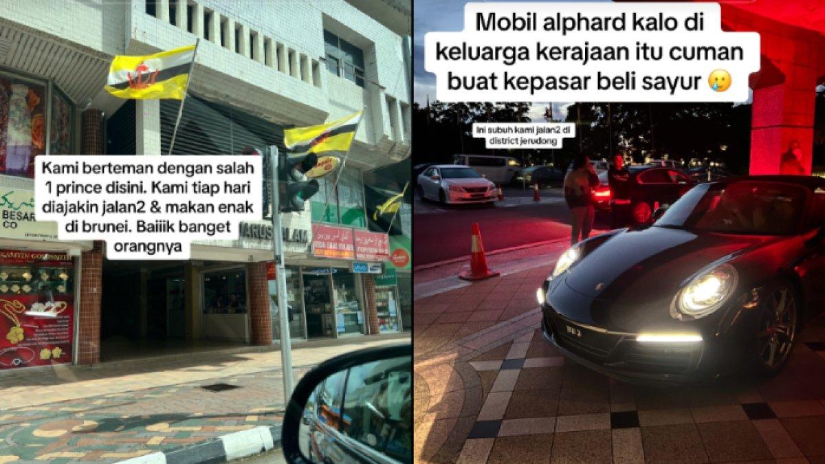 Vinoqi Entertainment kaget mobil Alphard di Brunei Darussalam dipakai hanya untuk belanja ke pasar