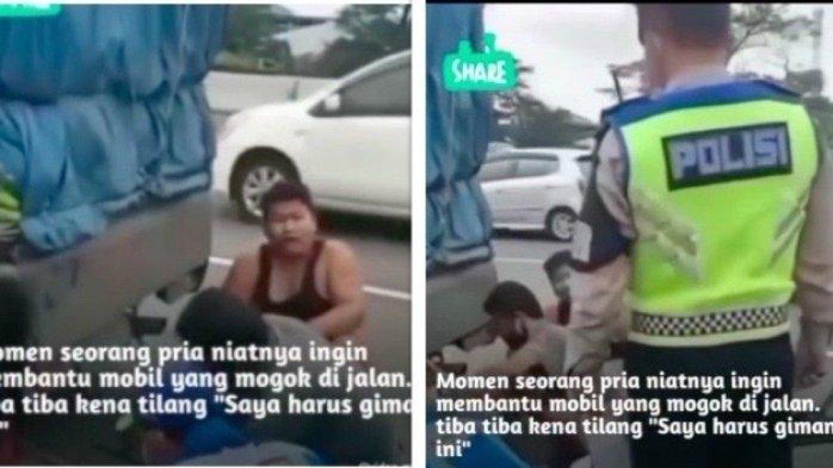 Viral Sopir Pikap Ngaku Ditilang Polisi