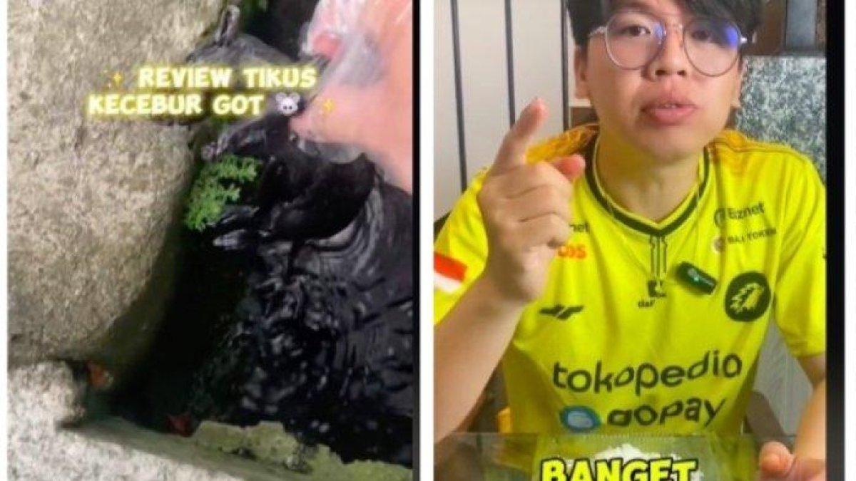 Viral TikToker Danceuobob review makan tikus got goreng