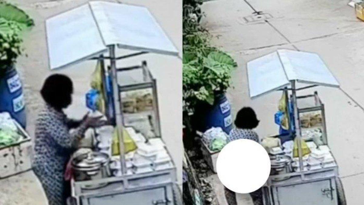 Viral aksi penjual olesi dagangan ke area intimnya