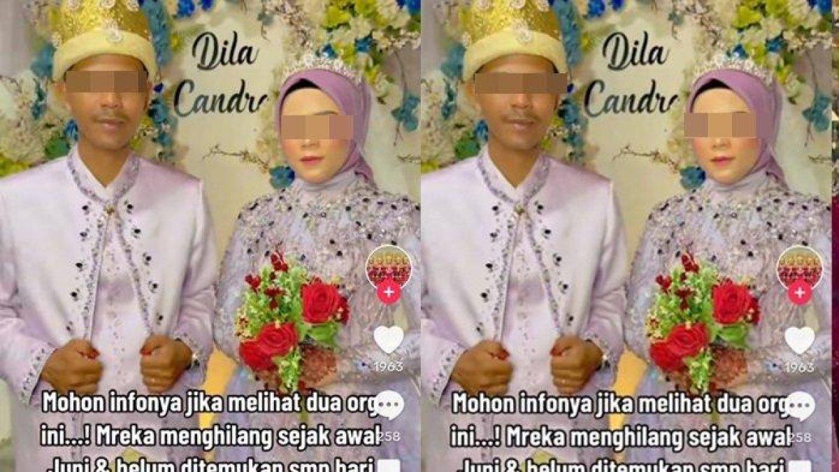 Viral pasangan pengantin kabur usai resepsi padahal belum bayar WO