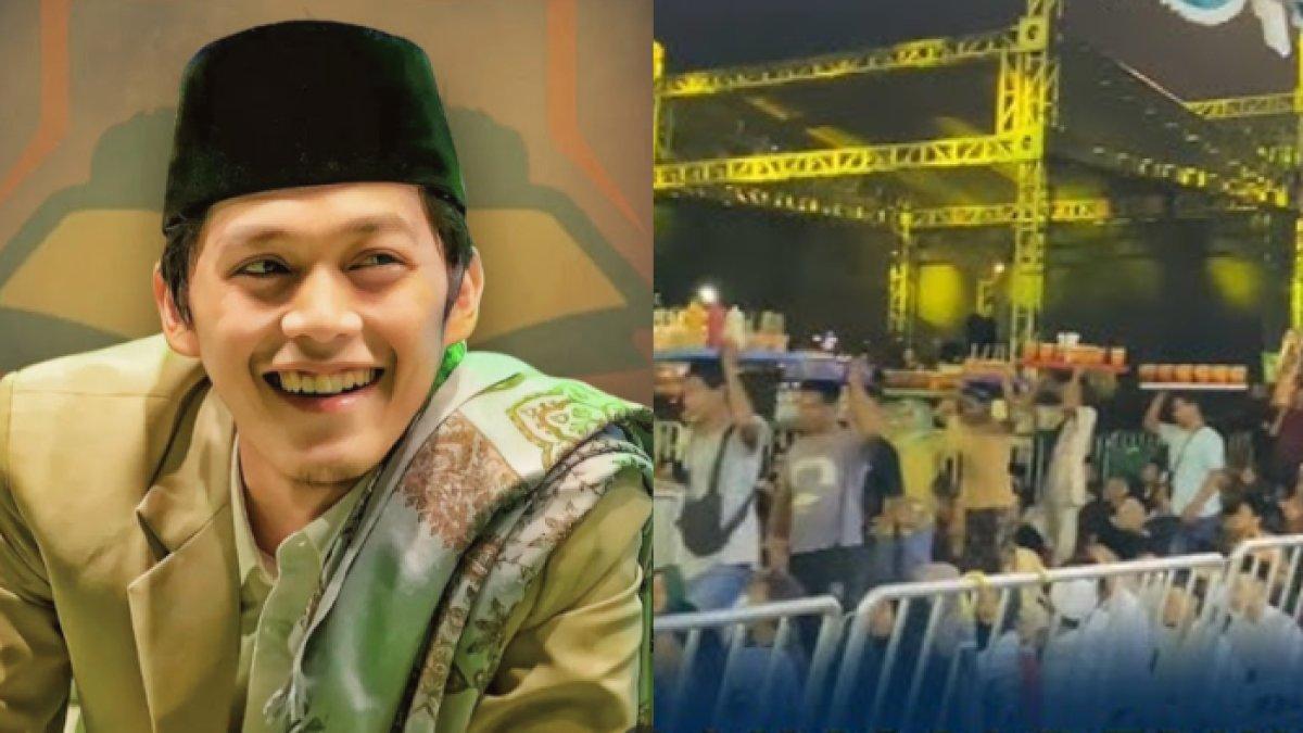 Viral pengajian Gus Iqdam diserbu puluhan penjual es teh