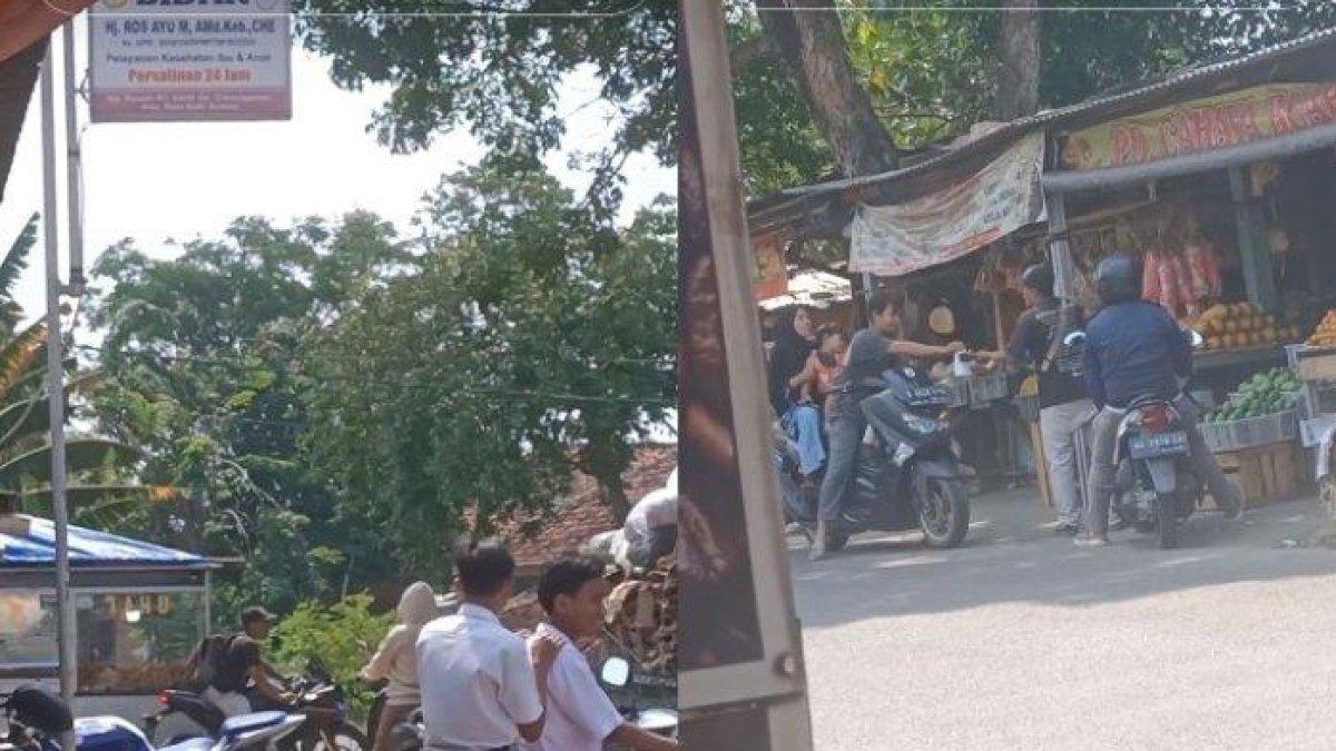 Viral pengamen di Bekasi pakai motor sport saat ngamen