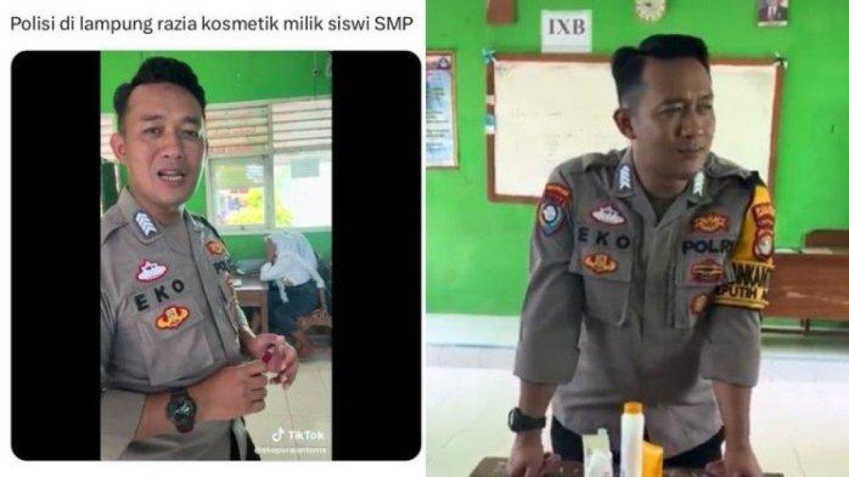 Viral polisi disebut melakukan