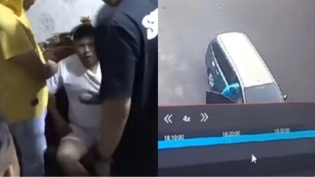Viral seorang pria mencuri mobilnya sendiri yang ditahan di kantor Satlantas Polresta Bandar Lampung