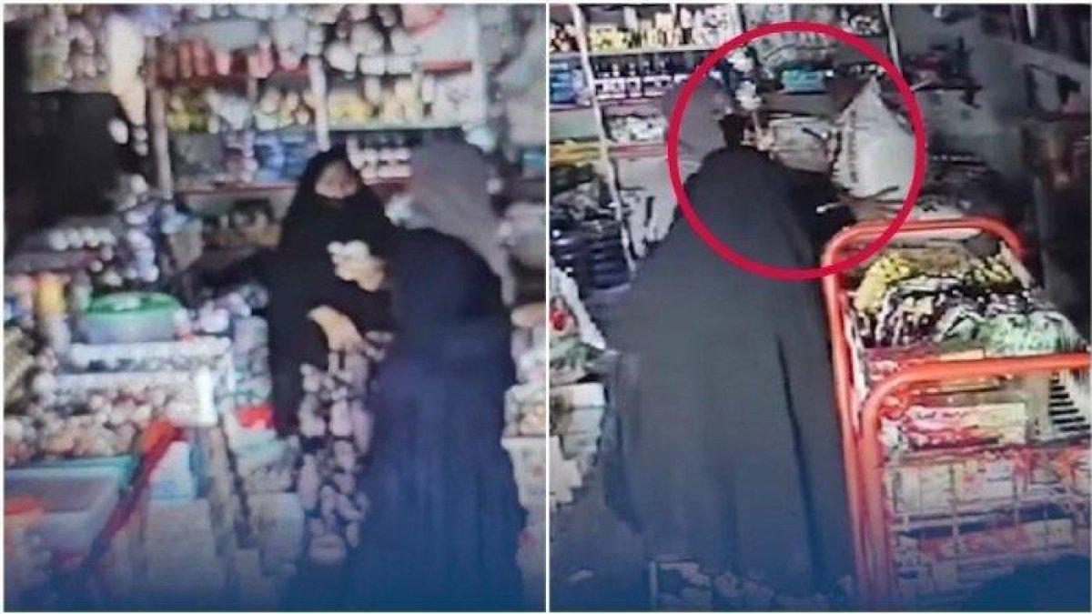 Viral video emak-emak di Deli Serdang mencuri beras dari toko kelontong.