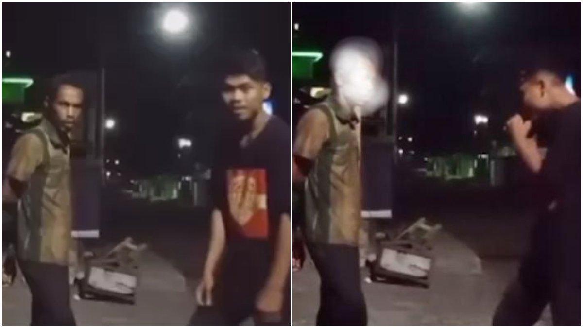 Viral video pemuda tega tinju pria diduga ODGJ hingga terjatuh, aktivis sosial Pratiwi Noviyanthi buru pelaku.