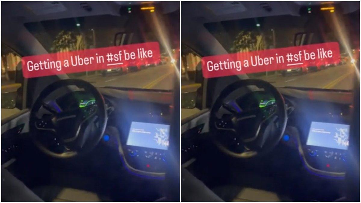 Viral video seorang pria yang pesan taksi online, pas datang tak ada sopir.