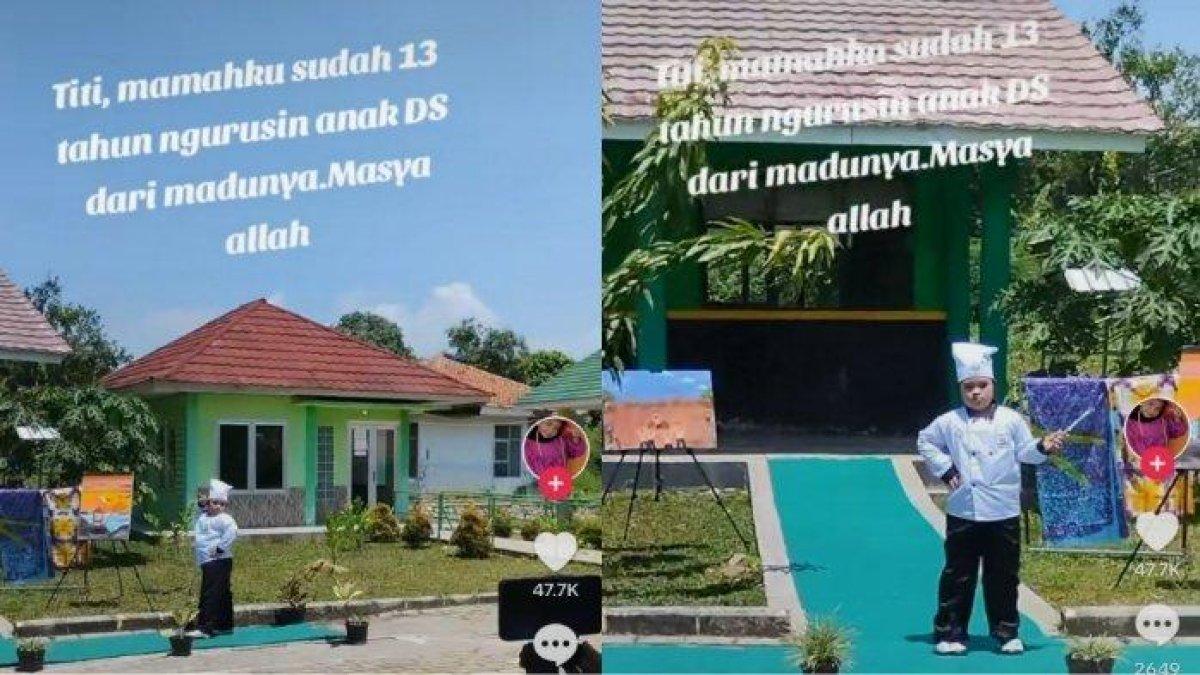 Viral wanita rawat anak berkebutuhan khusus dari suami dan madunya