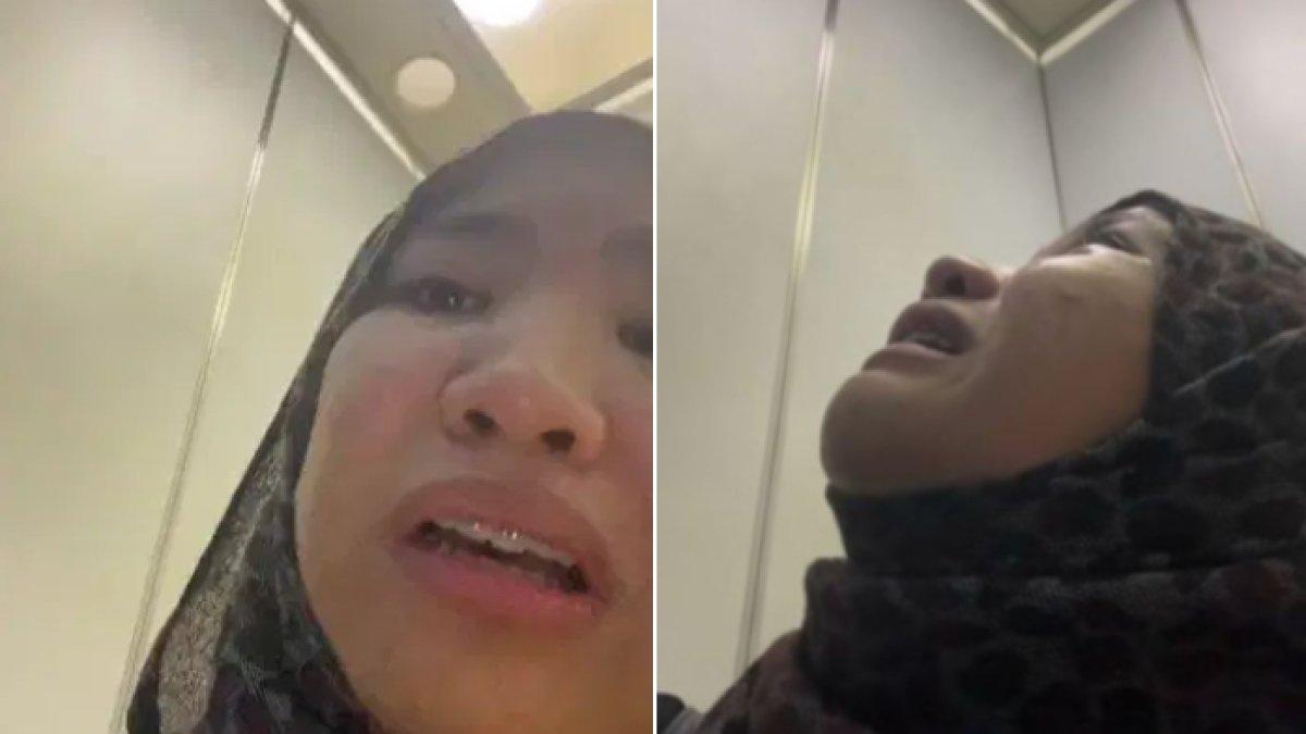 Wanita Malaysia terjebak di Lift selama satu jam hingga kena serangan kecemasan.