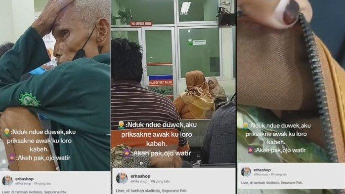 Wanita berbohong punya banyak uang saat orangtuanya minta diperiksakan ke dokter