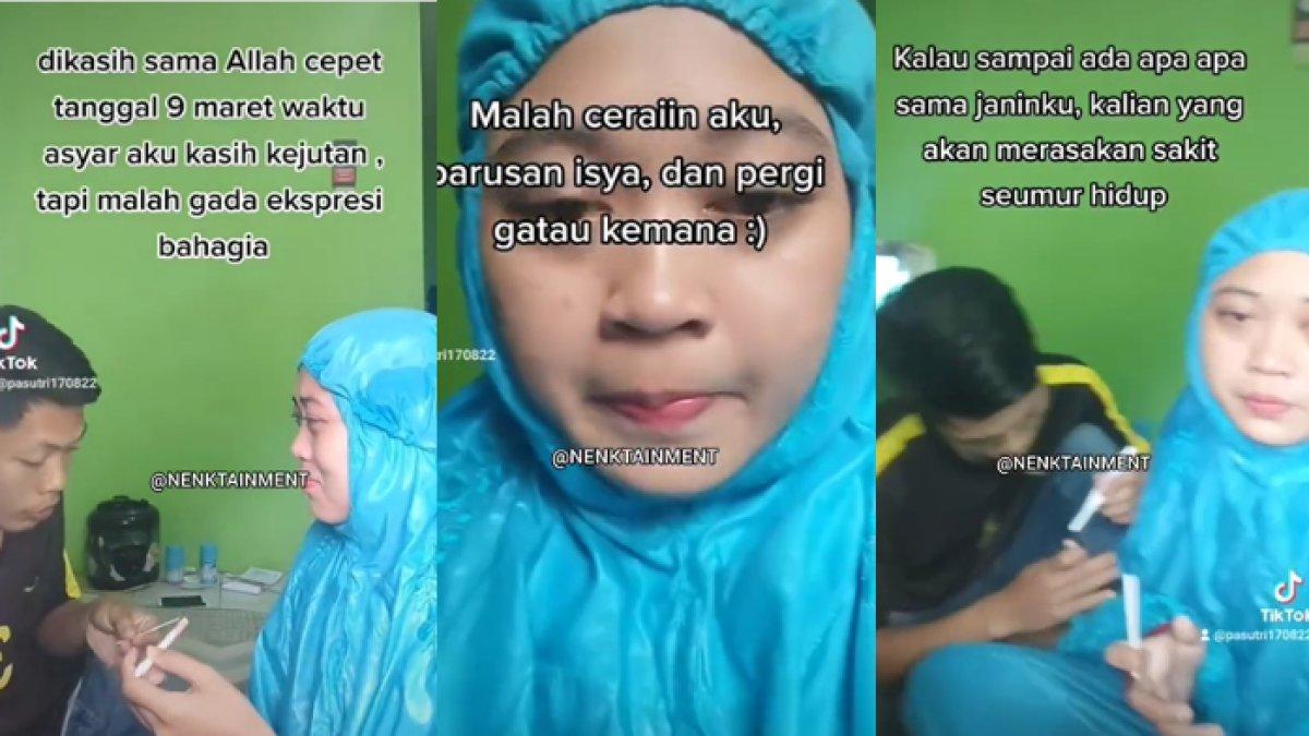 Wanita dicerai suami setelah beri kejutan soal kehamilannya