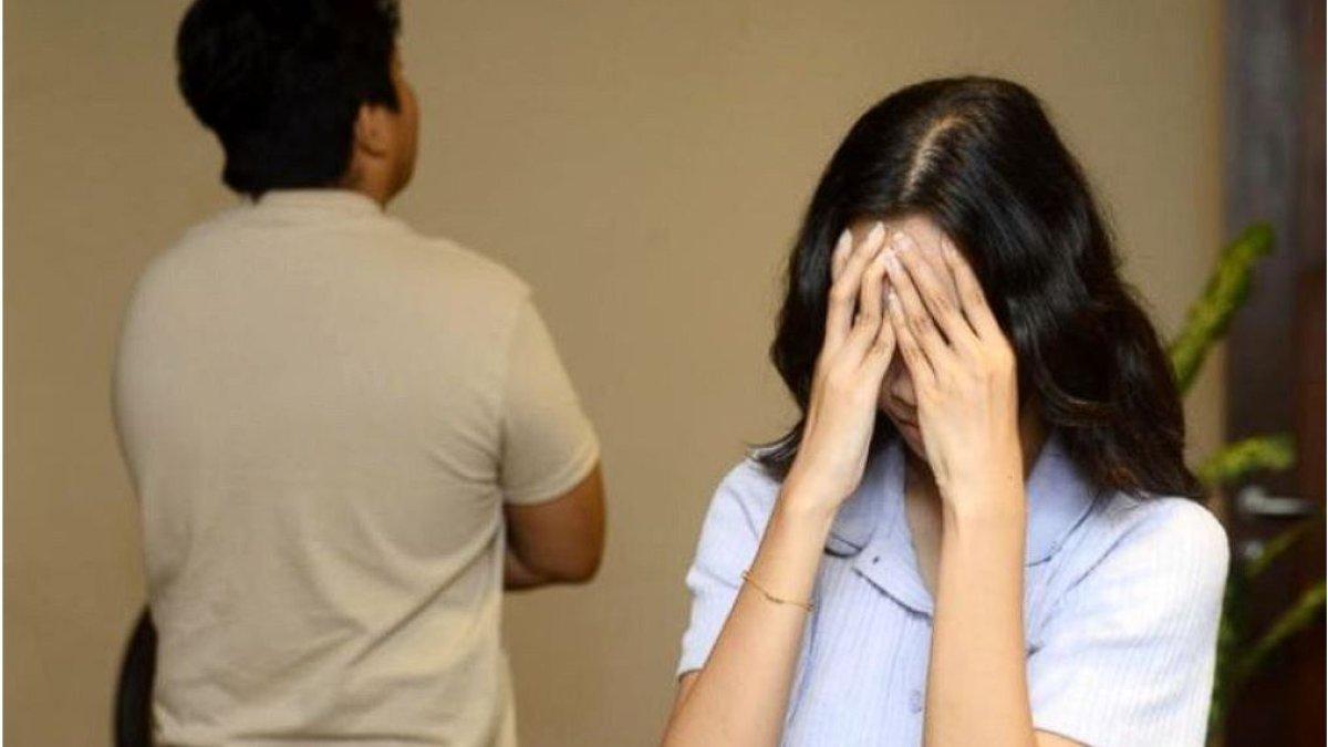 Wanita ini mengungkapkan kekesalannya