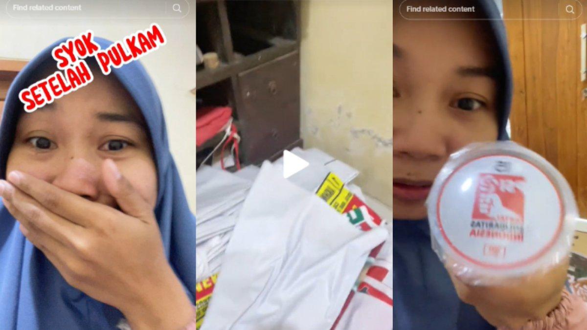 Wanita ini syok ibunya nyaleg, rumahnya jadi banyak banner partai