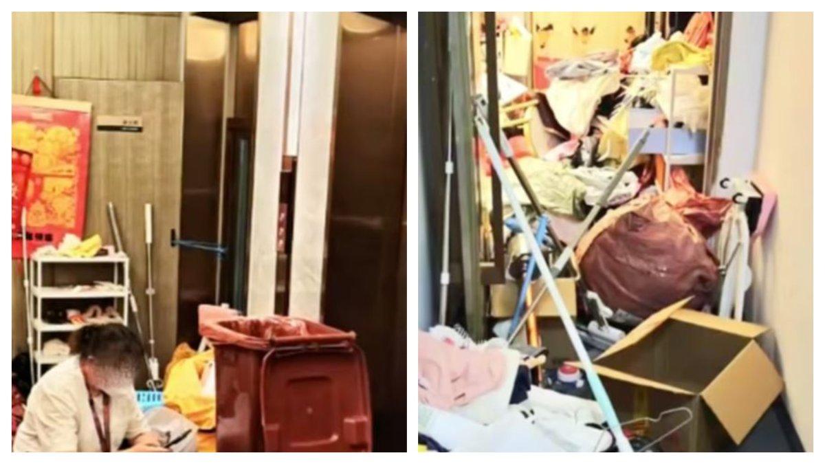 Wanita lansia di China hobi timbun sampah di apartemen mewahnya.