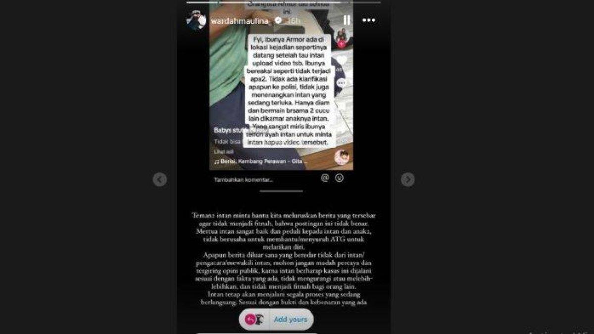 Wardah Maulina mengungkap tabiat asli dari ibu mertua