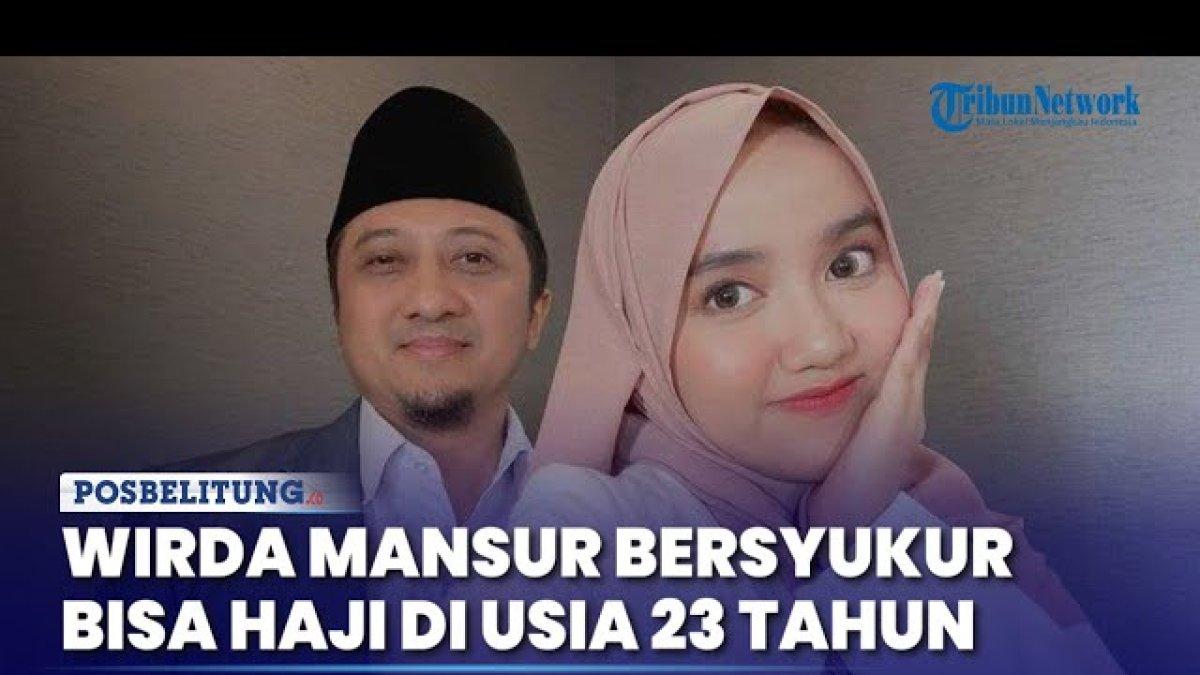 Wirda Mansur Bahagia Naik Haji di Usia 23 Tahun
