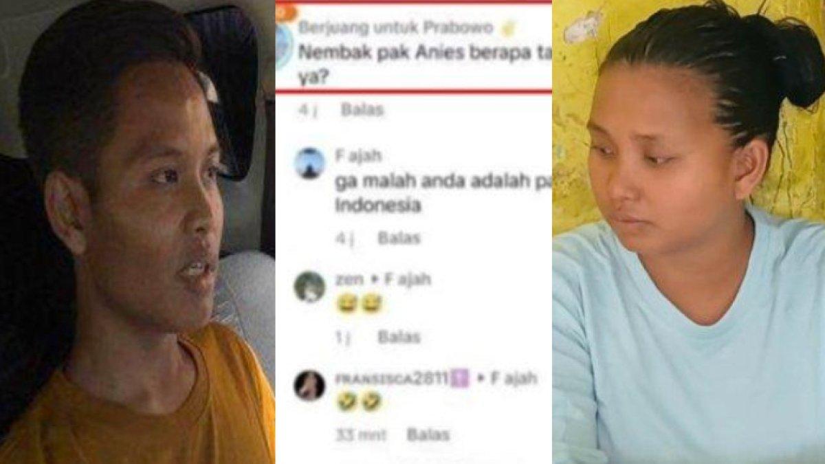 Wulandari, kakak dari Arjun Wijaya Kusumo syok mendapati adiknya ditangkap polisi karena mengancam tembak capres nomor urut 01, Anies Baswedan.