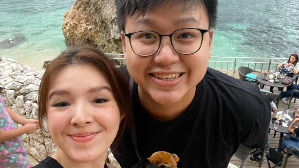 YouTuber Kenneth Chandra (Ken) dan Gratiana Lianto (Grat).