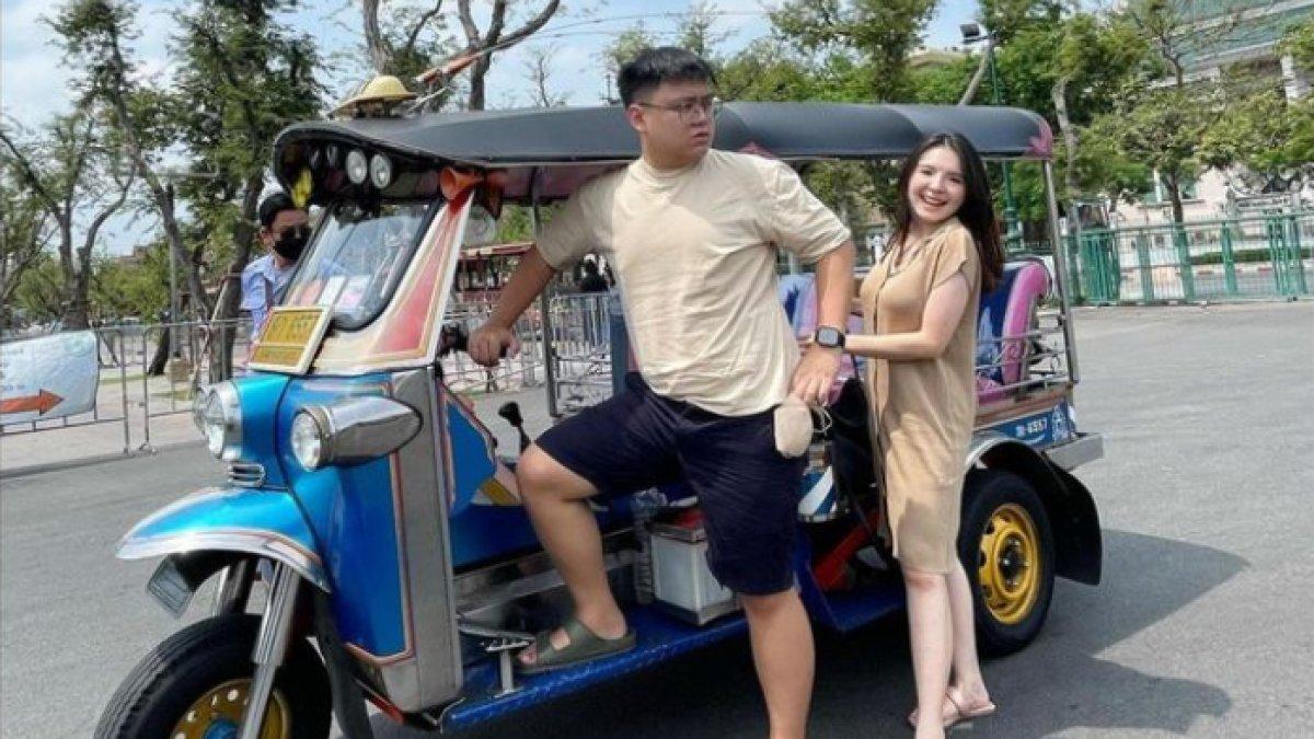 YouTuber Kenneth Chandra (Ken) dan Gratiana Lianto (Grat).