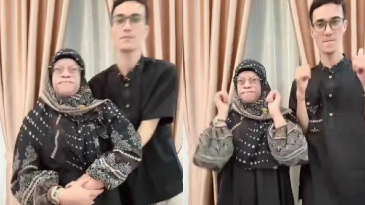 Yuni Manurung dan kekasihnya juga sempat merayakan lebaran bersama.