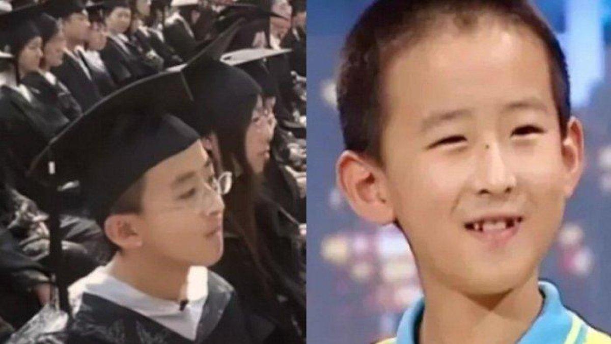 Zhang Xinyang, bocah jenius di China yang kuliah di umur 10 tahun.