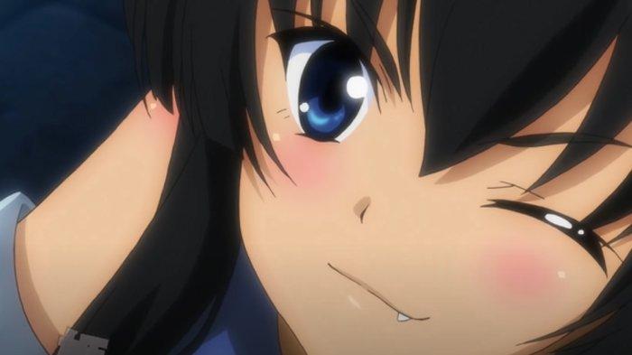 Adegan Momo Kyun Sword, salah satu anime yang mengandung fanservice.
