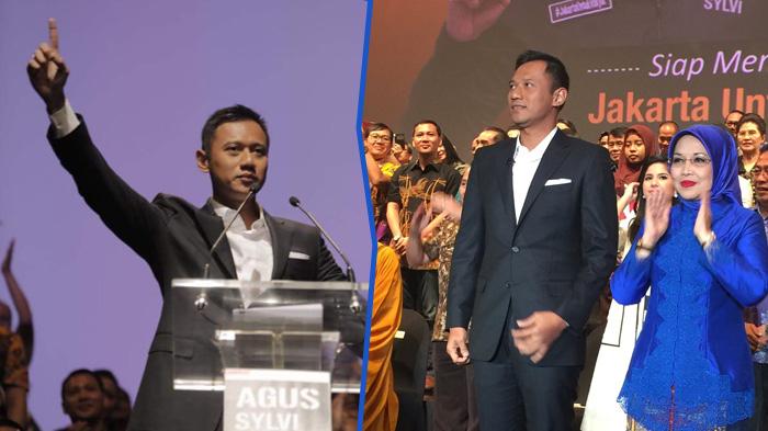 Agus Harimurti Yudhoyono dan Sylviana Murni sempat maju di Pilkada DKI tahun 2017