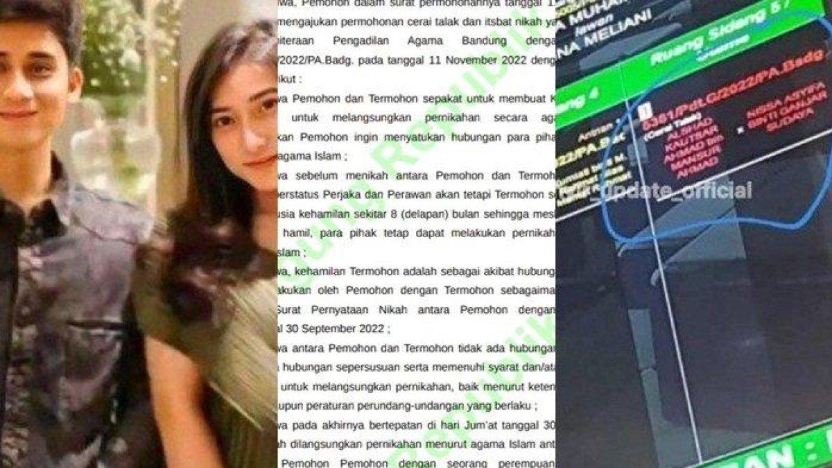 Media sosial dihebohkan dengan kabar nikah siri Alshad Ahmad dengan mantan kekasihnya, Nissa Asyifa