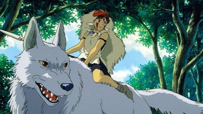Anime Princess Mononoke.