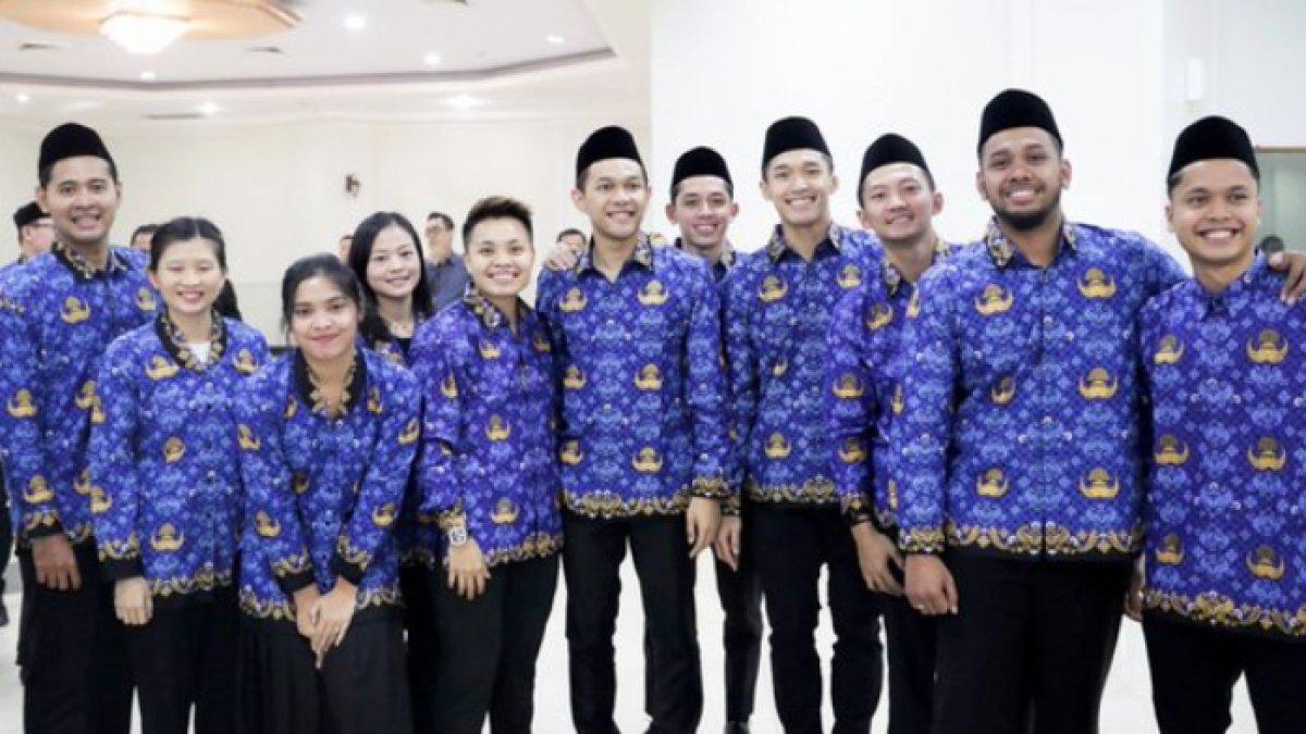 Anthony Sinisuka Ginting dan 26 atlet lain kini resmi diangkat menjadi PNS