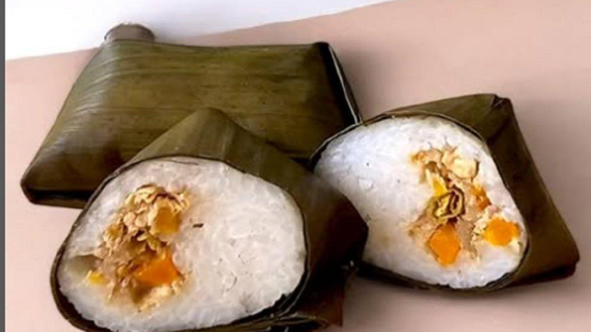 Inilah cara mudah membuat Arem arem,mMakanan khas Kabumen, Jawa Tengah, kuncinya balut dengan daun pisang, isiannya jangan terlalu basah