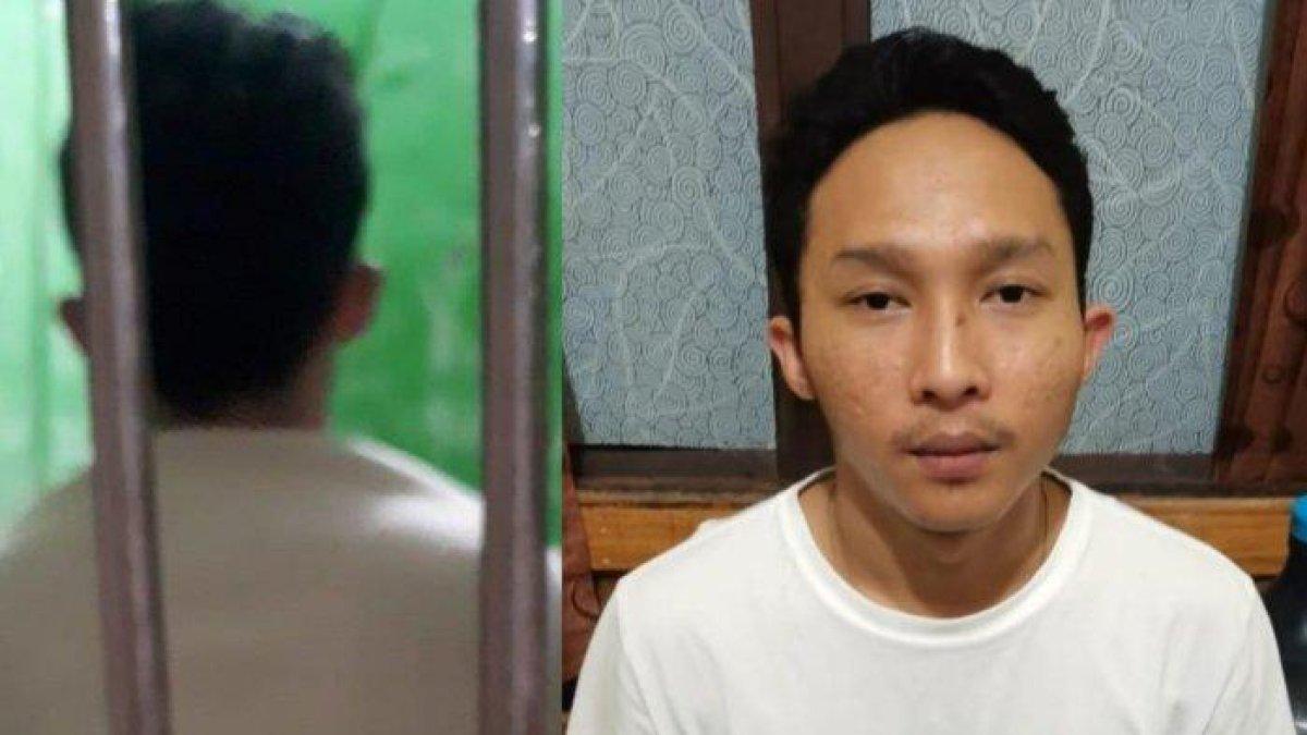 AT, anak Ketua DPRD Kota Ambon yang menganiaya remaja hingga meninggal dunia.